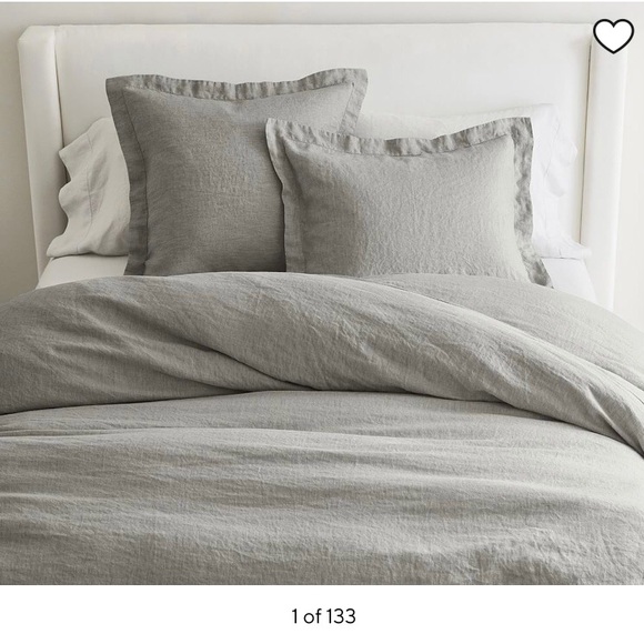 Pottery Barn Bedding Pottery Barn Linen Duvet Cover And Shams